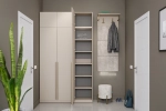 Шкаф-пенал с зеркалом «Николь 63» для прихожей