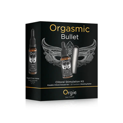 Orgie Vibe! Bullet - Набор с гелем Orgasm Drops Intense и вибропулей
