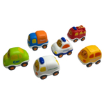 Игровой набор из шести транспортных средств