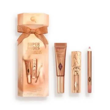 CHARLOTTE TILBURY Набор для лица и губ Super Nudes Spotlight Lip And Cheek Kit