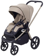Детская коляска Rant Flex Therm Soft 3 в 1 с автокреслом Evomax Grey Sandy Beige