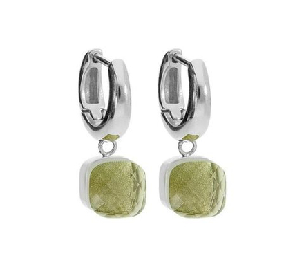 Серьги Qudo Firenze olivine 300147 G/S