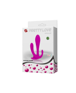 Силиконовый тройной стимулятор Edgar (Цвет: лиловый)