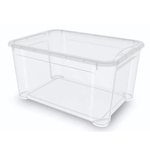 Ящик универсальный "кристалл l" 555х390х290 мм, 49л (бесцветный)