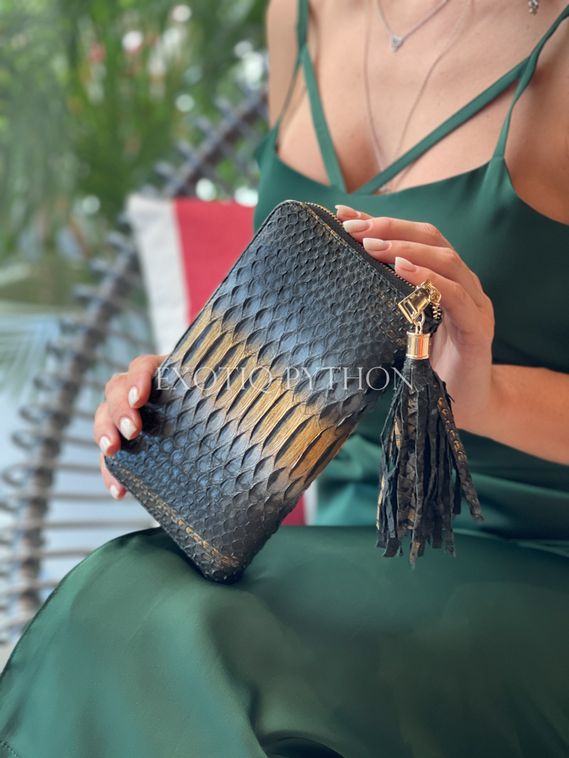 Кошелёк из кожи питона WA-125