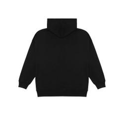 Худи женское oversize TOTAL BLACK