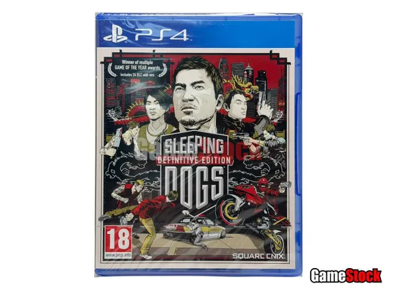 PS4 Sleeping Dogs: Definitive Edition (Новый, Русские субтитры, CUSA-01004)