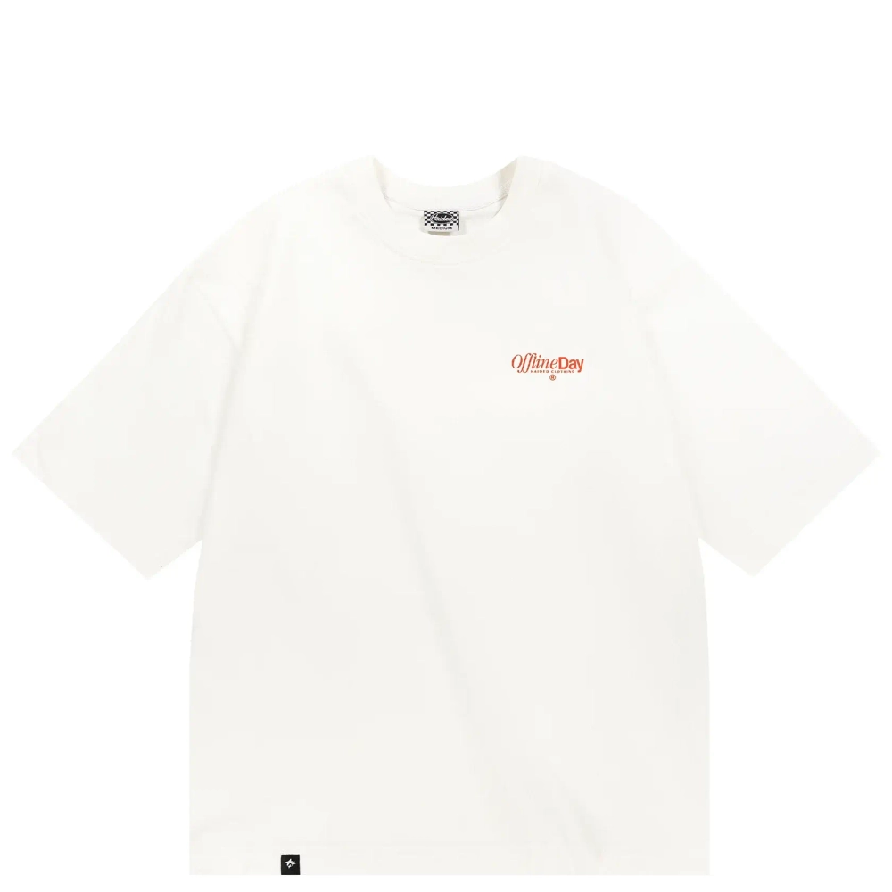 Футболка Haided Offline Day RLXD HW TEE, Молочный