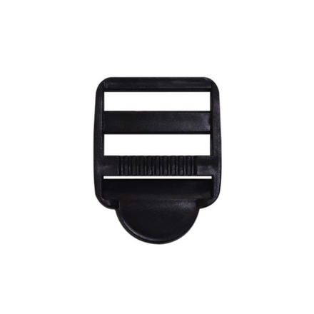 Регулятор пласт. для ременной ленты шир.2,5 мм черный арт. AS 1093