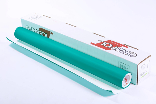 Пленка самоклеящаяся Oracal 8500 F 054 1*50 м бирюзовая транслюцентная