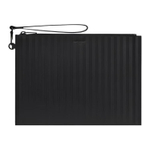 SAINT LAURENT PARIS Cow Leather Tablet Bag Men"s Black