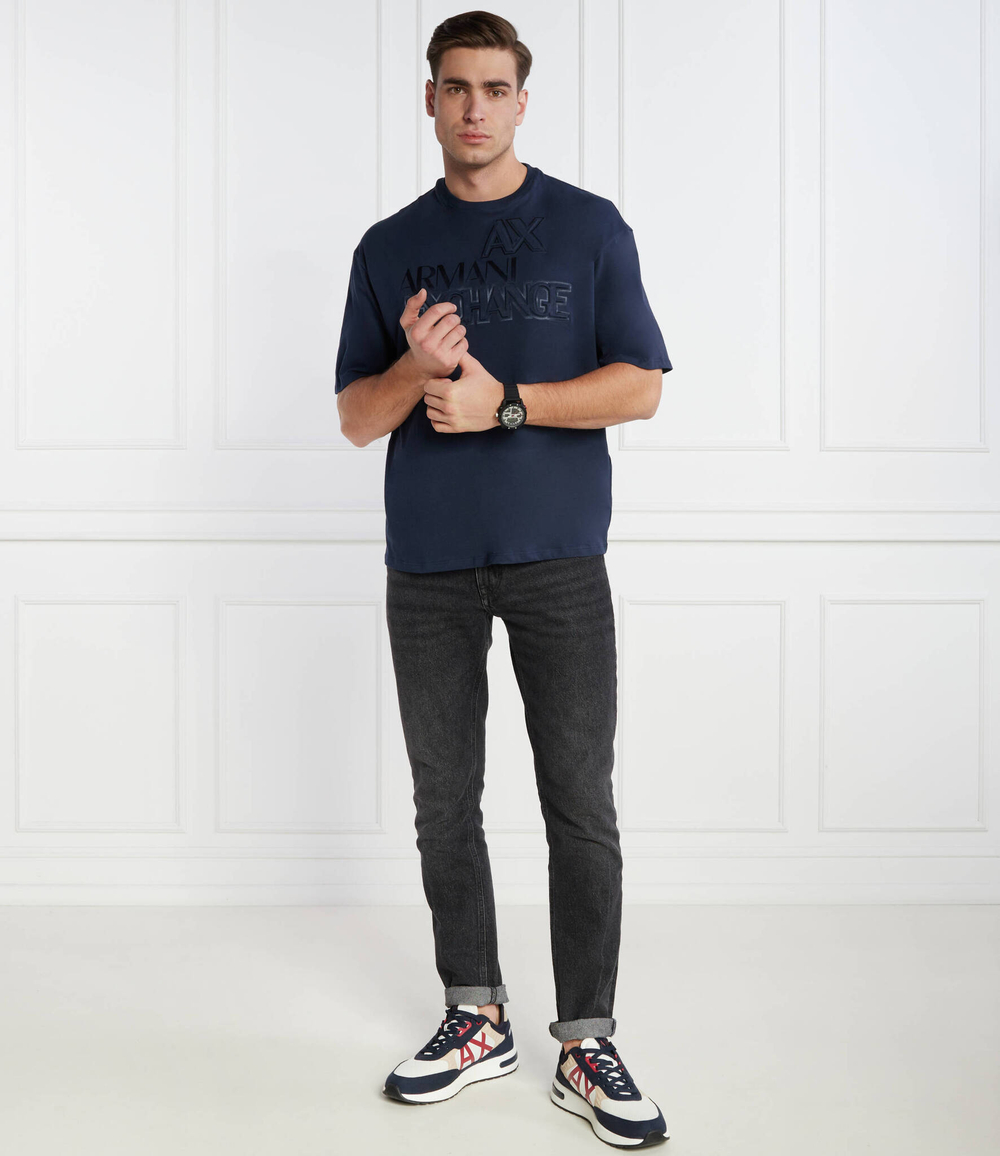 Футболка Armani Exchange - темно-синий(3DZTBC ZJ3VZ)