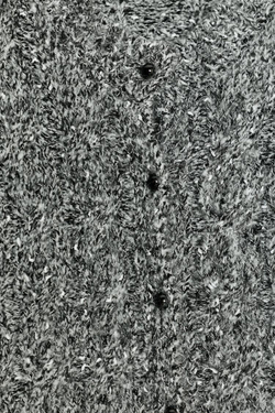 ZARA КАРДИГАН С ОБЪЕМНЫМИ РУКАВАМИ, БЕЛЫЙ/ЧЕРНЫЙ