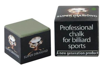Мел "Super Diamond Grey" (зеленый) черная коробка