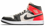 Кроссовки Jordan Air Jordan 1 Mid Se "Newsprint" (Женская размерная сетка)