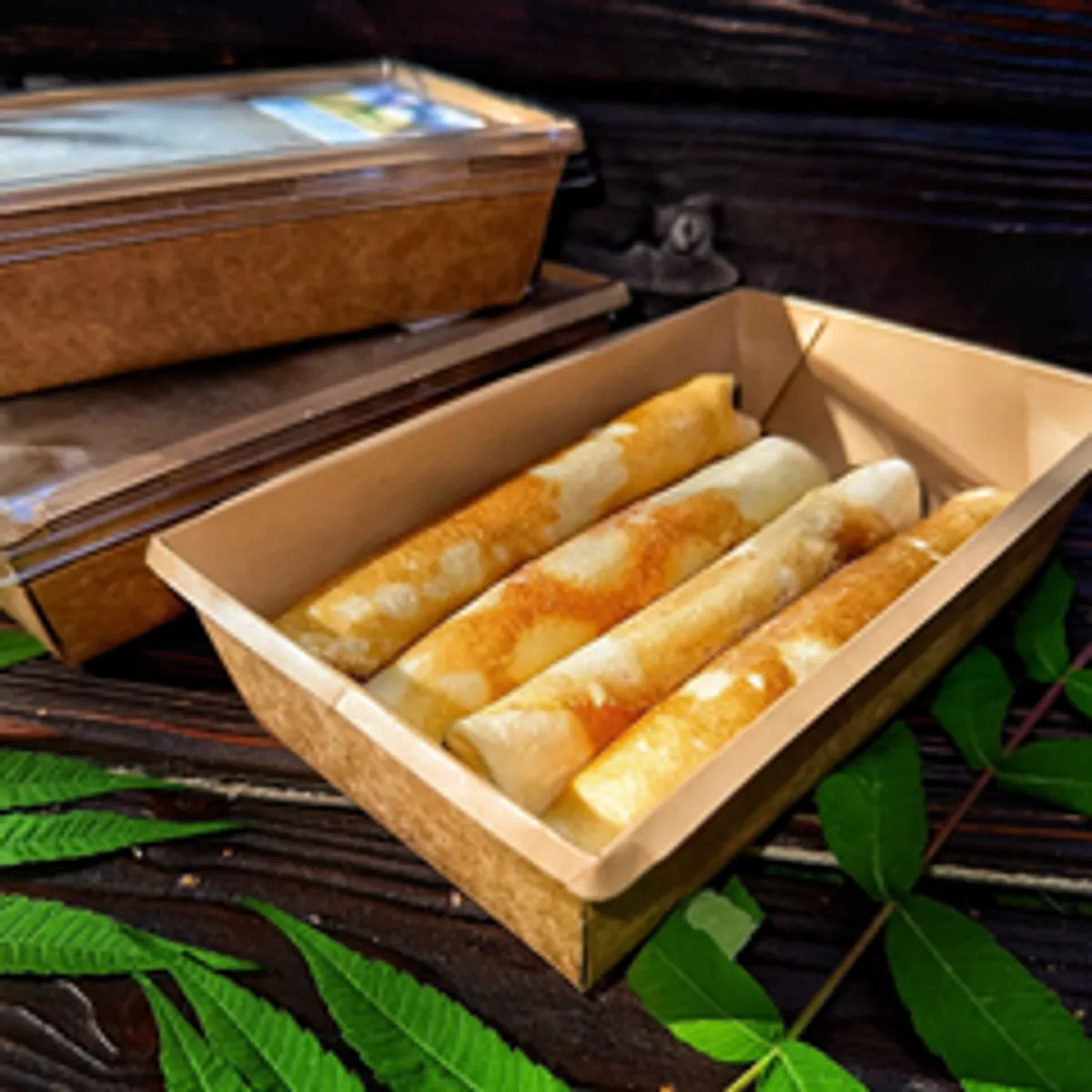 Блины с вишней 400гр/ 4 шт