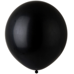 Шар латексный Пастель 61 см (Черный)