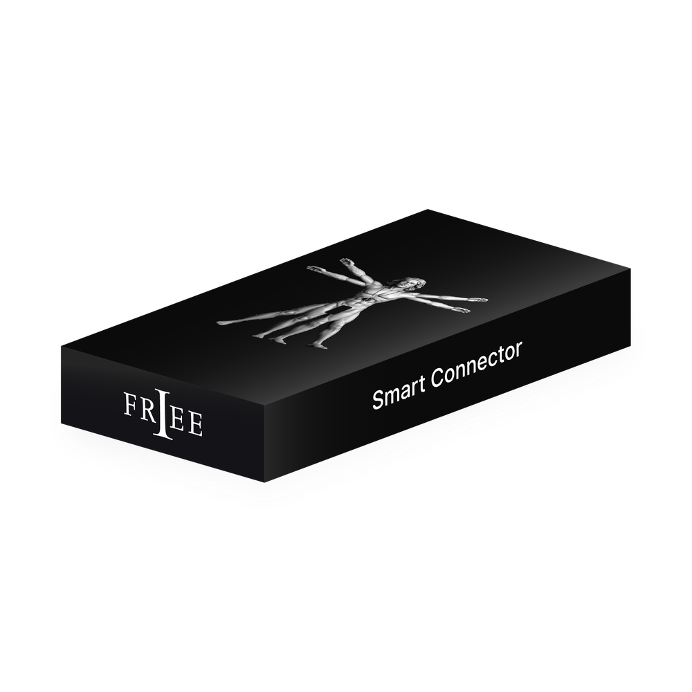 BRUTAL-MATTE SILVER CONNECTOR