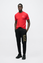EA7 Emporio Armani UNISEX - Базовая футболка - Красный