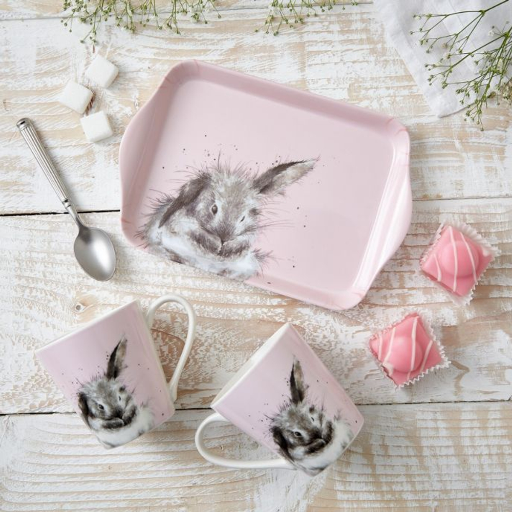 Royal Worcester Wrendale Designs набор из 2 кружек 180 мл + кружка и поднос для купания X0011659113