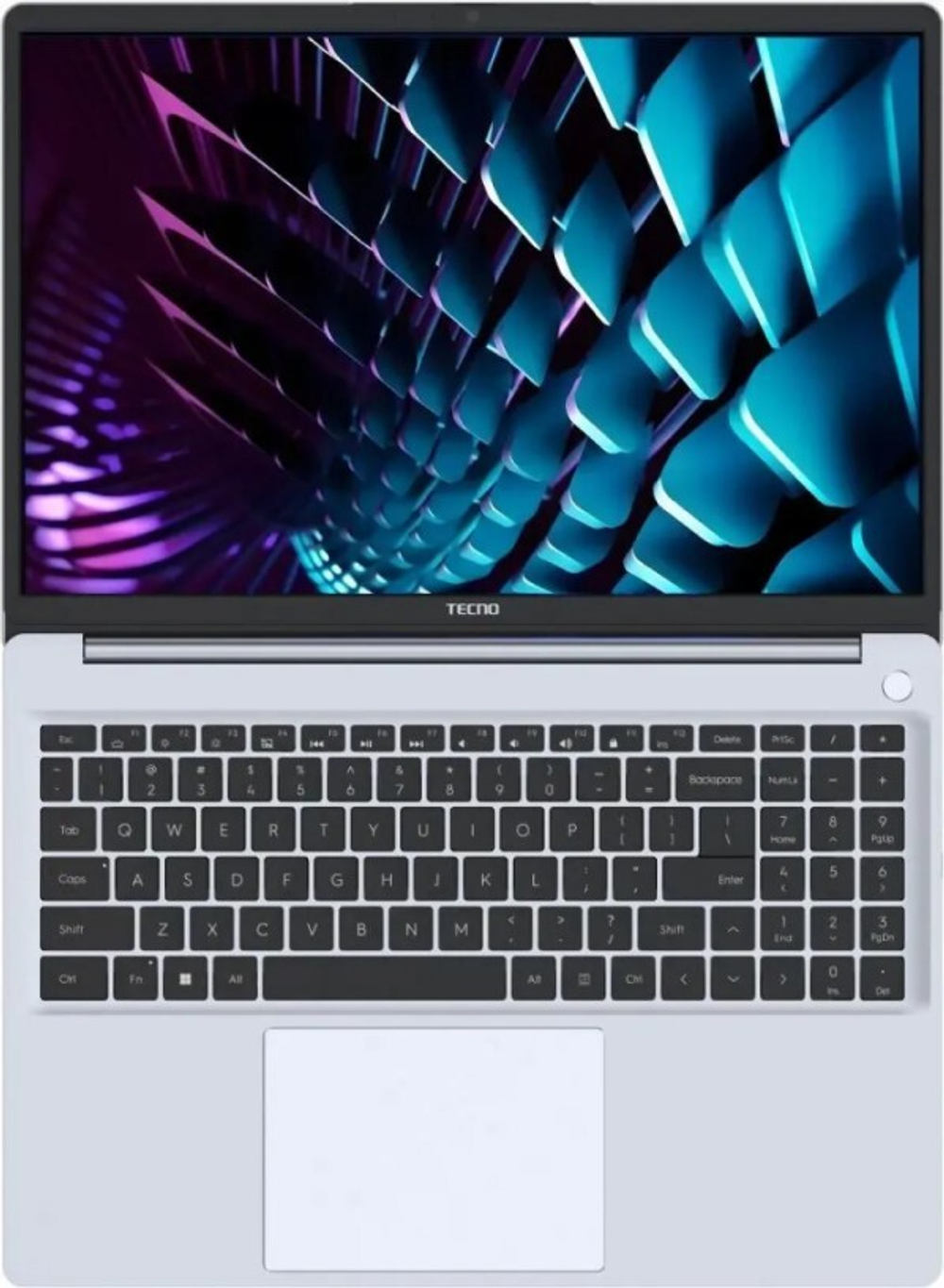 Ноутбук  TECNO MegaBook K16SDA 16 ", Ryzen 7, 16 Гб RAM, 1 Тб SSD, Radeon Vega 8, Серебристый
