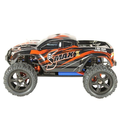 Радиоуправляемый монстр Remo Hobby SMAX UPGRADE V2.0 (красный) 4WD 2.4G 1/16 RTR