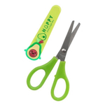 Ножницы детские Basir, с авокадо, 13.5 см, в чехле, ассорти