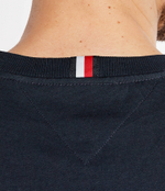 Футболка BOUCLE H EMBRO Tommy Hilfiger - темно-синий(MW0MW34436)