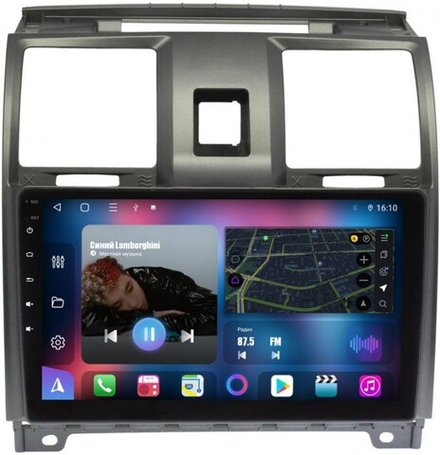Магнитола для УАЗ Патриот, Пикап 2012-2016 - FarCar BM3109M QLED, Android 12, ТОП процессор, 4Гб+32Гб, CarPlay, 4G SIM-слот