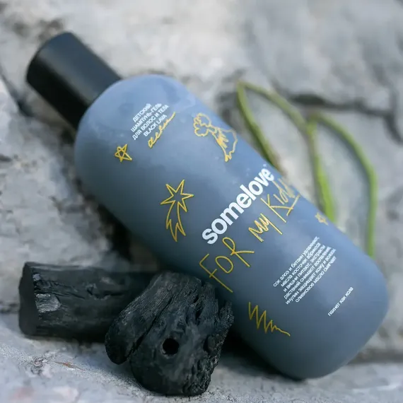 Детский шампунь-гель для волос и тела Somelove с ароматом колы