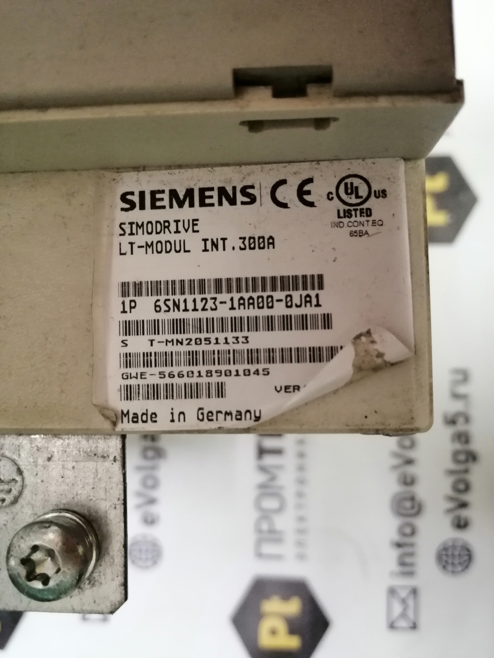 Siemens 6SN1123-1AA00-0JA1 б/у
