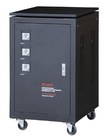 Стабилизатор трехфазный Ресанта АСН-60 000/3-ЭМ