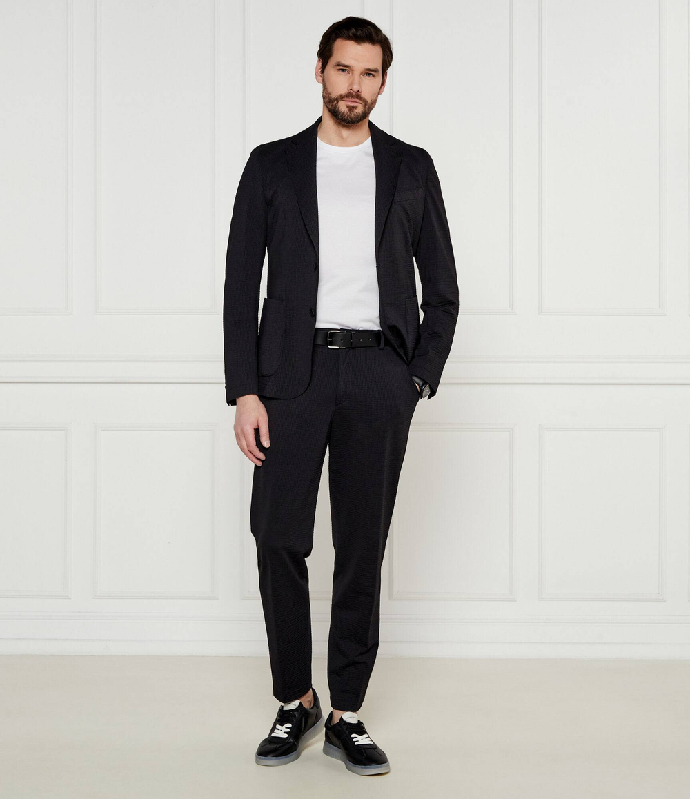 Брюки P-Perin-J-EL-WG-252 BOSS BLACK - черный(50540687)