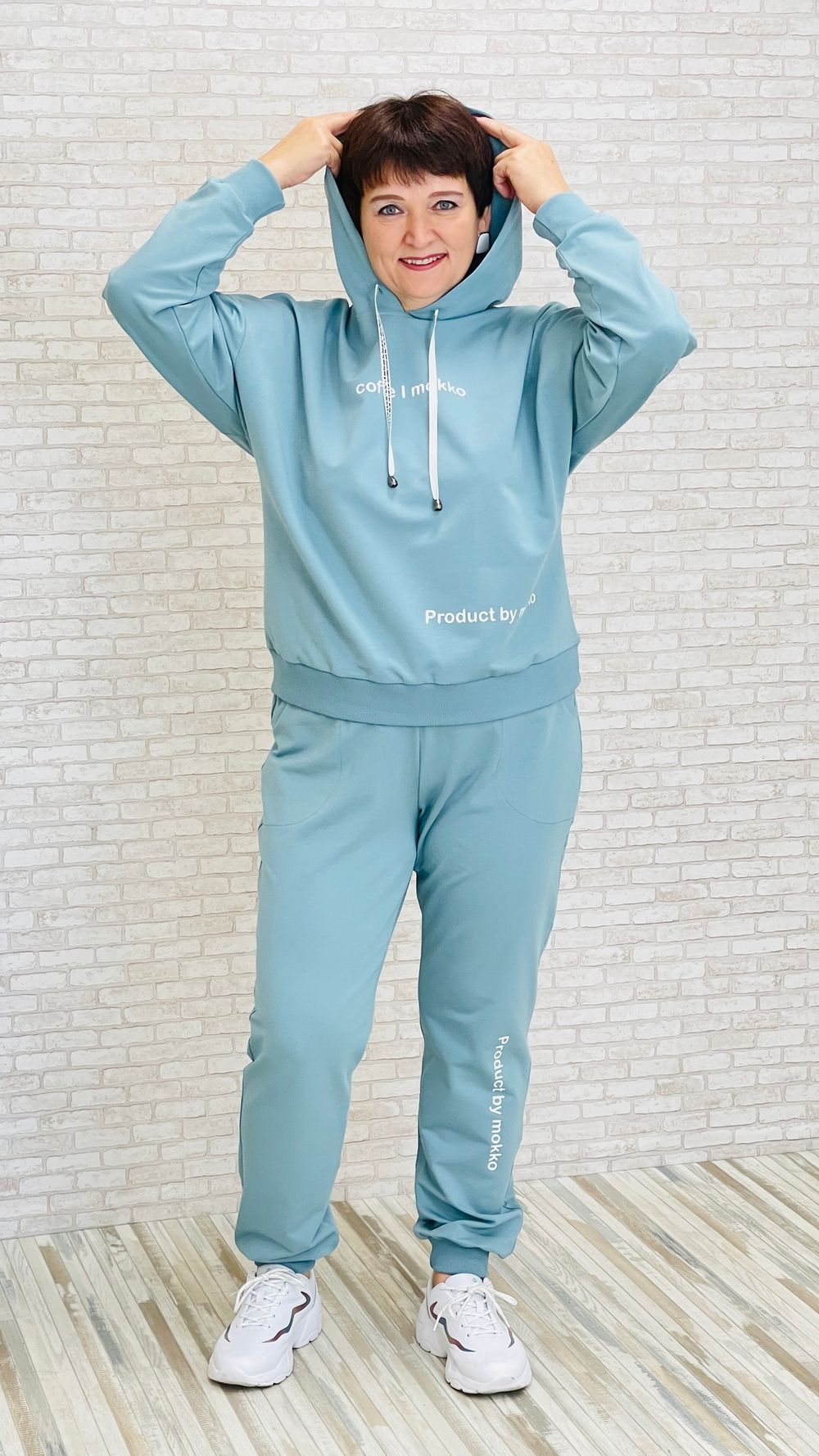 Костюм МЛ-2002-1П (голубой пепел)