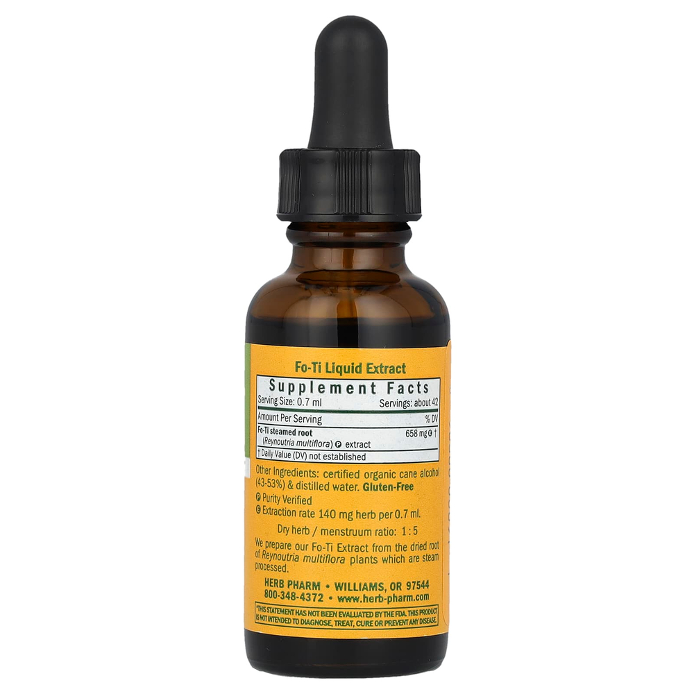 Herb Pharm, Fo-TI, восстановление организма, 30 мл (1 жидк. унция)