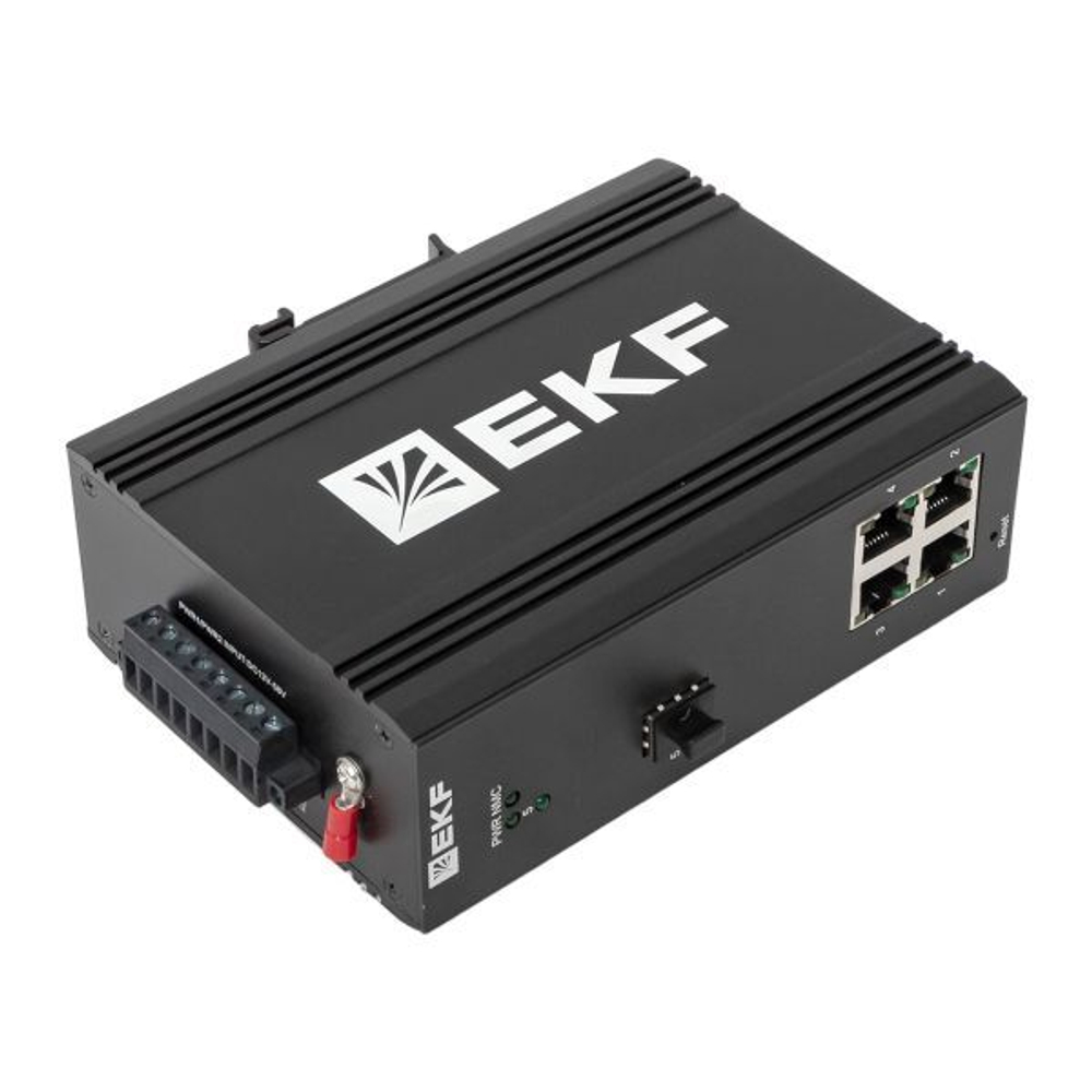 Коммутатор промышленный управляемый EKF TSX-ML2-1GX/SFP-4GTP