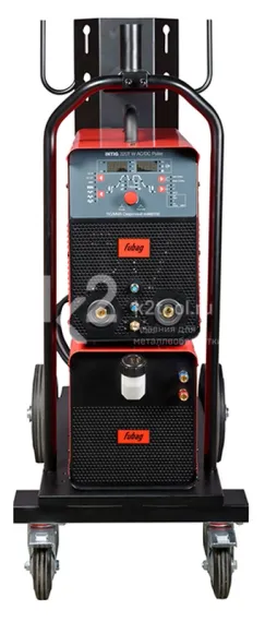 Инвертор сварочный Fubag INTIG 320T W AC/DC PULSE + горелка FB TIG 18 5P 4 м + модуль охлаждения + тележка