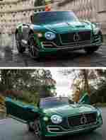 Детский электромобиль "Bentley exp12" 6V, зеленый