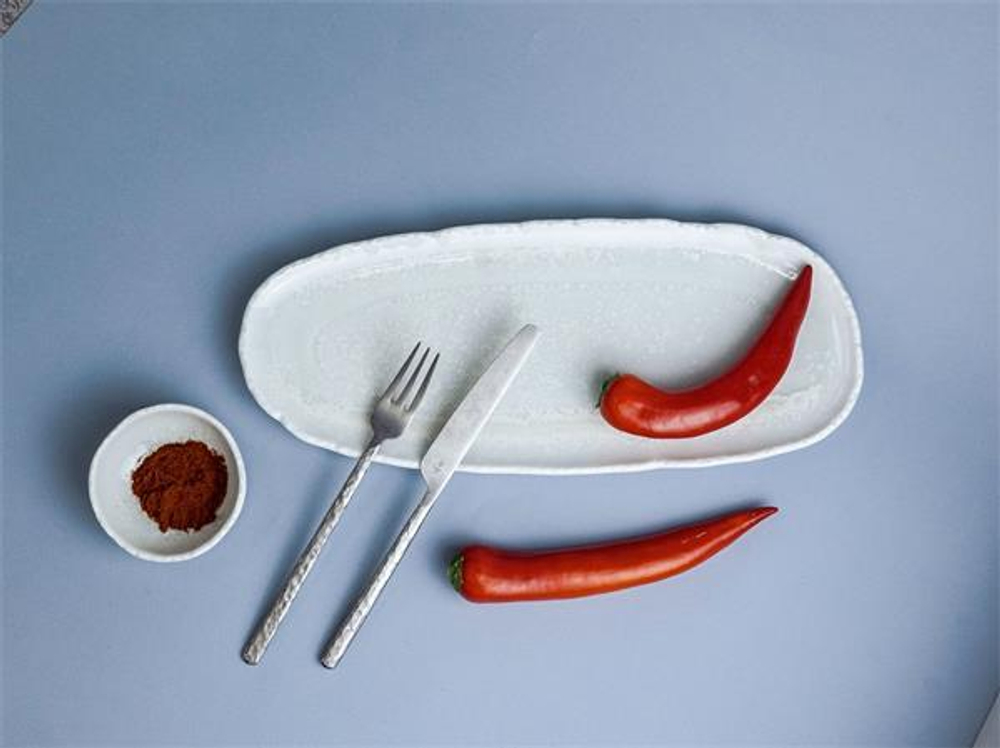 Блюдо овальное 34,5х14,5 см h 2,4 см, фарфор, Boletus Fusion