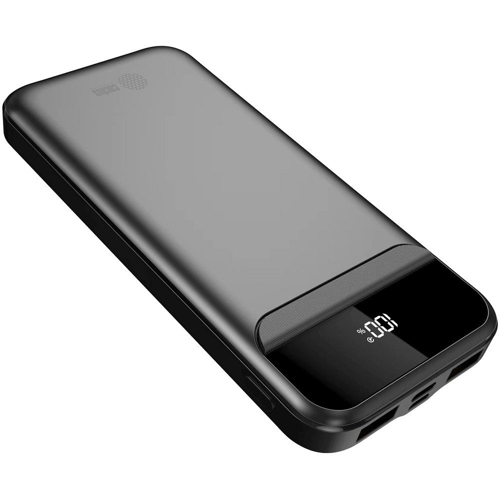 Внешний аккумулятор Мобильный аккумулятор Cactus CS-PBFSCA-10000 10000mAh 4.5A 2xUSB-A/USB-C черный