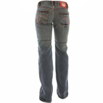 Мотоджинсы женские Sartso Killer Fire Red