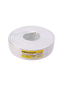 Кабель RG-6U (32%) 75Ом LIGHT Б (уп.100м) PROCONNECT 01-2251
