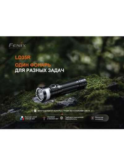 Фонарь Fenix LD35R 1800 люмен