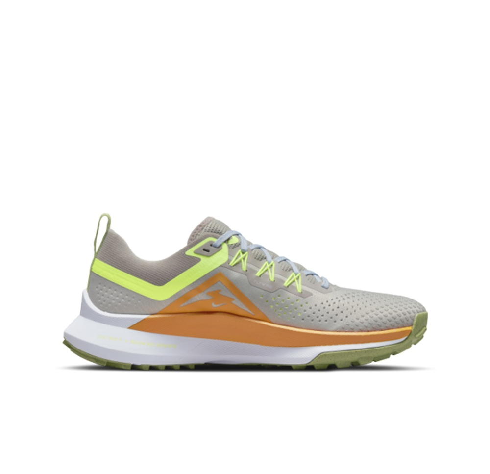 Мужские кроссовки Nike React Pegasus Trail 4 'Gray-Lime' DJ6158-002