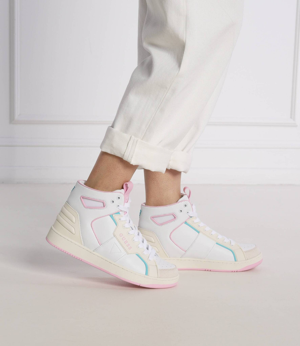 Кроссовки BASQET Guess - белый(FL7BSQ LEA12)