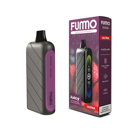 Fummo Nova Ultra Черника-малина 20000 затяжек 20мг (2%)