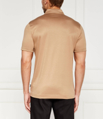 Поло Press 50 BOSS BLACK - бежевый(50513657)