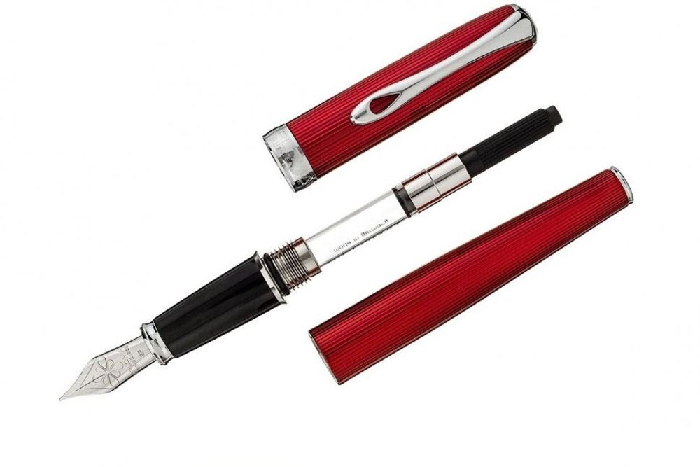 Перьевая ручка Diplomat Excellence A2 Skyline red M (D40216025) 4