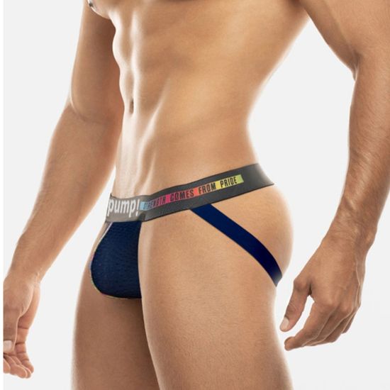Мужские трусы джоки темно-синие PUMP! MP294-16