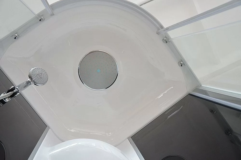 Душевая кабина Royal Bath RB90HK7-BT 90x90 профиль белый/стекло прозрачное